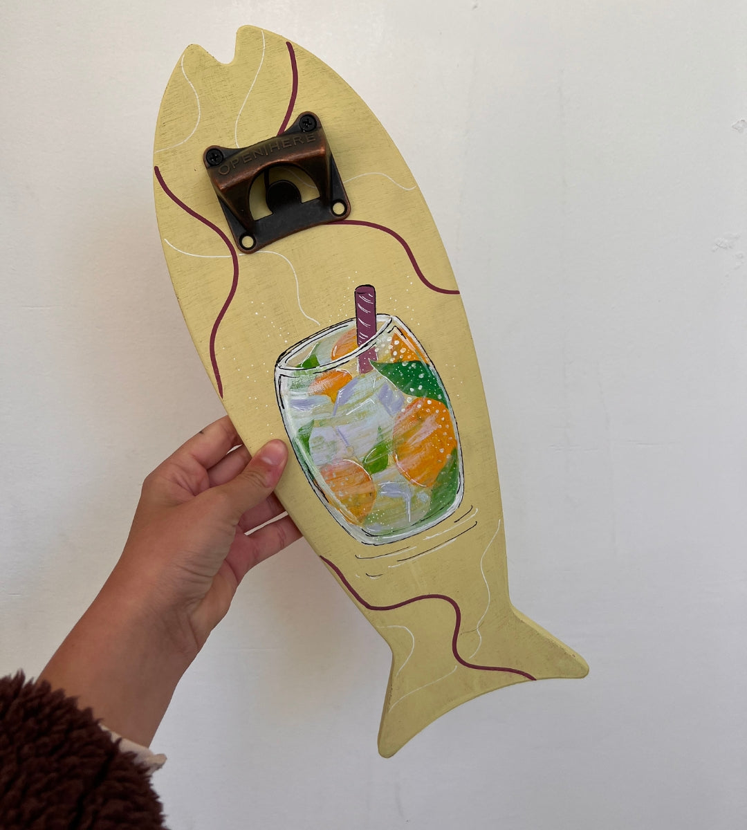 פותחן בירה דג בעיצוב אישי